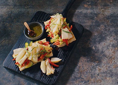 Norwegian Clipfish toast